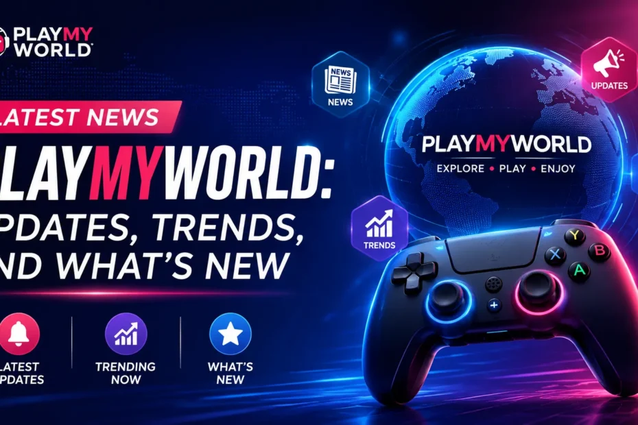 Latest News PlayMyWorld