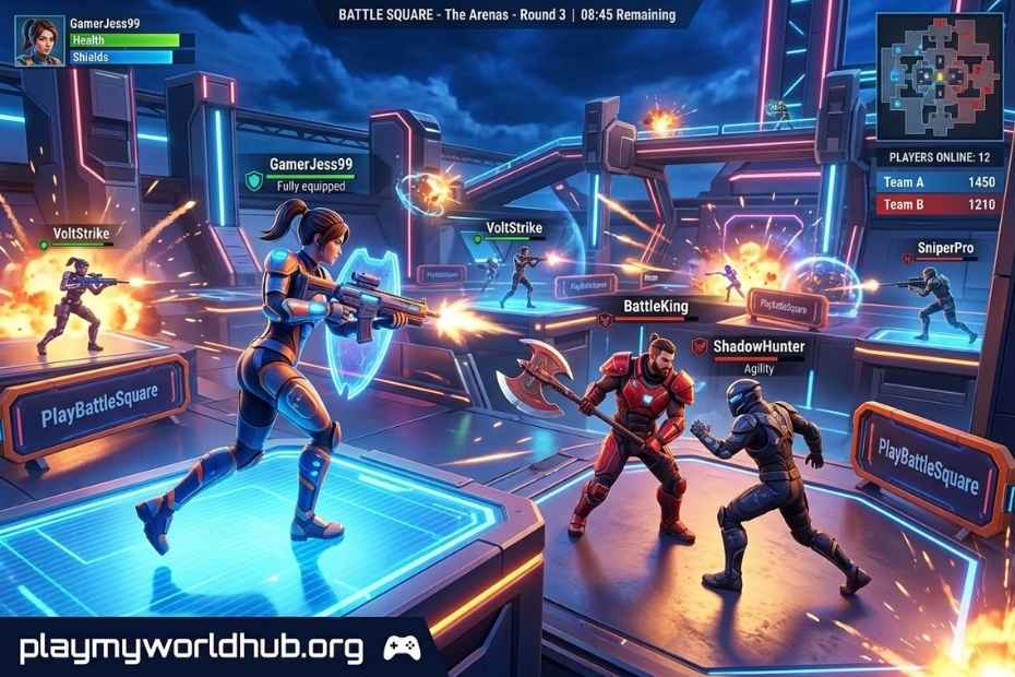 What Is Playing Games PlayBattleSquare